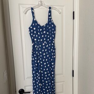 41 Hawthorn Blue and White Maxi Dress